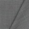 Light Gray-Black-Green Glen Plaid Wool-Poly Twill Woven Suiting Fabric By the Yard